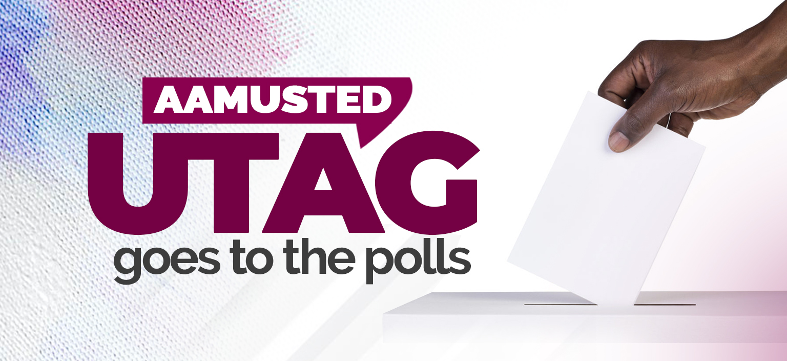You are currently viewing AAMUSTED UTAG goes to the polls