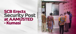 Read more about the article SCB Erects Security Post at AAMUSTED-Kumasi