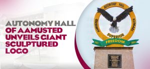 Read more about the article Autonomy Hall of AAMUSTED Unveils Giant Sculptured Logo