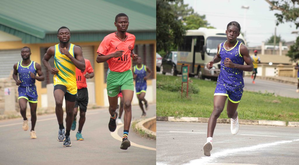 Some of the sportsmen/athletes during the race