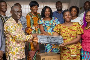 Read more about the article AAMUSTED Donates Computers and Accessories to Tanoso Anglican JHS-A