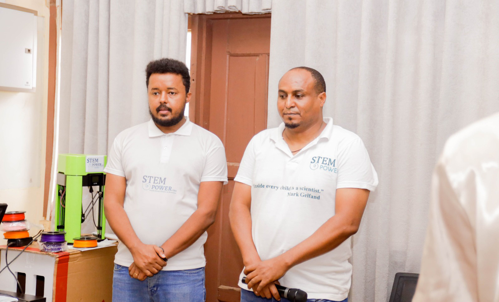 STEMPower officials handing over the Laboratory to AAMUSTED