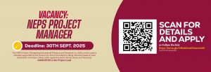 Read more about the article VACANCY: NEPS Project Manager