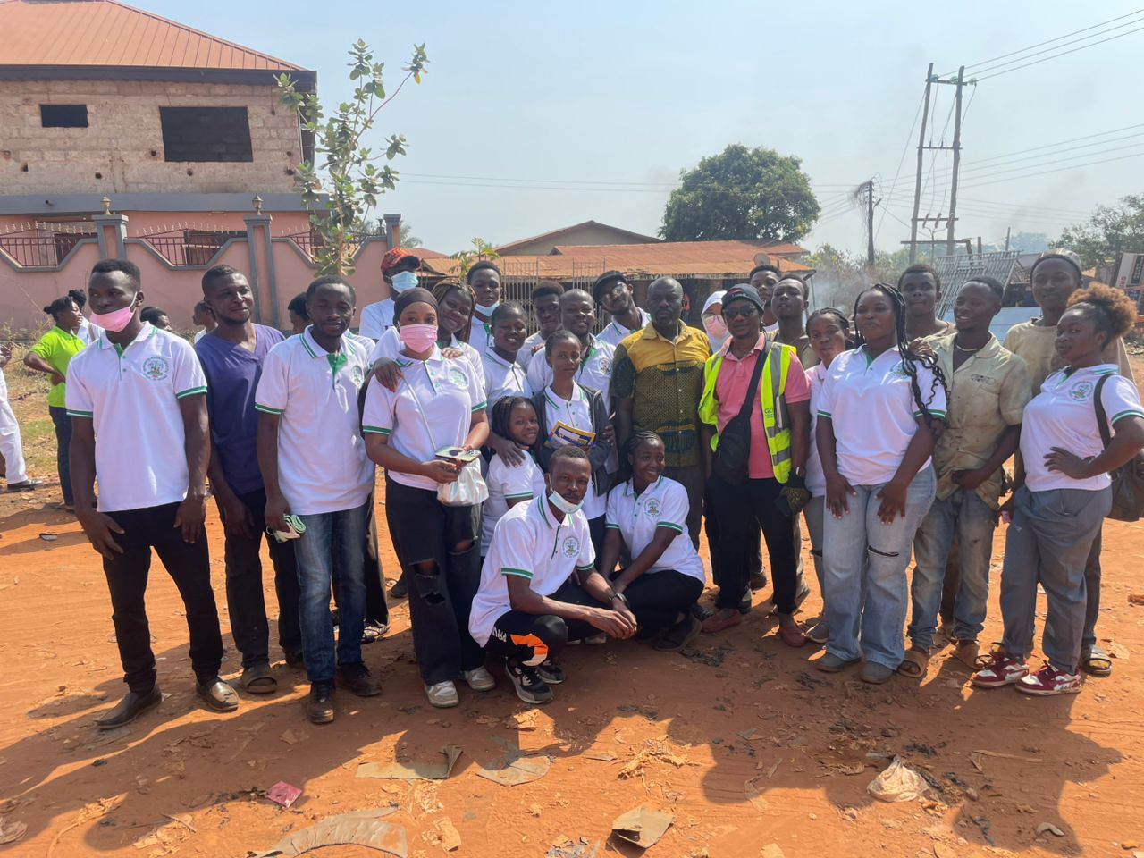 You are currently viewing EHSE Students of USTED Clean-up Asante Mampong Magazine