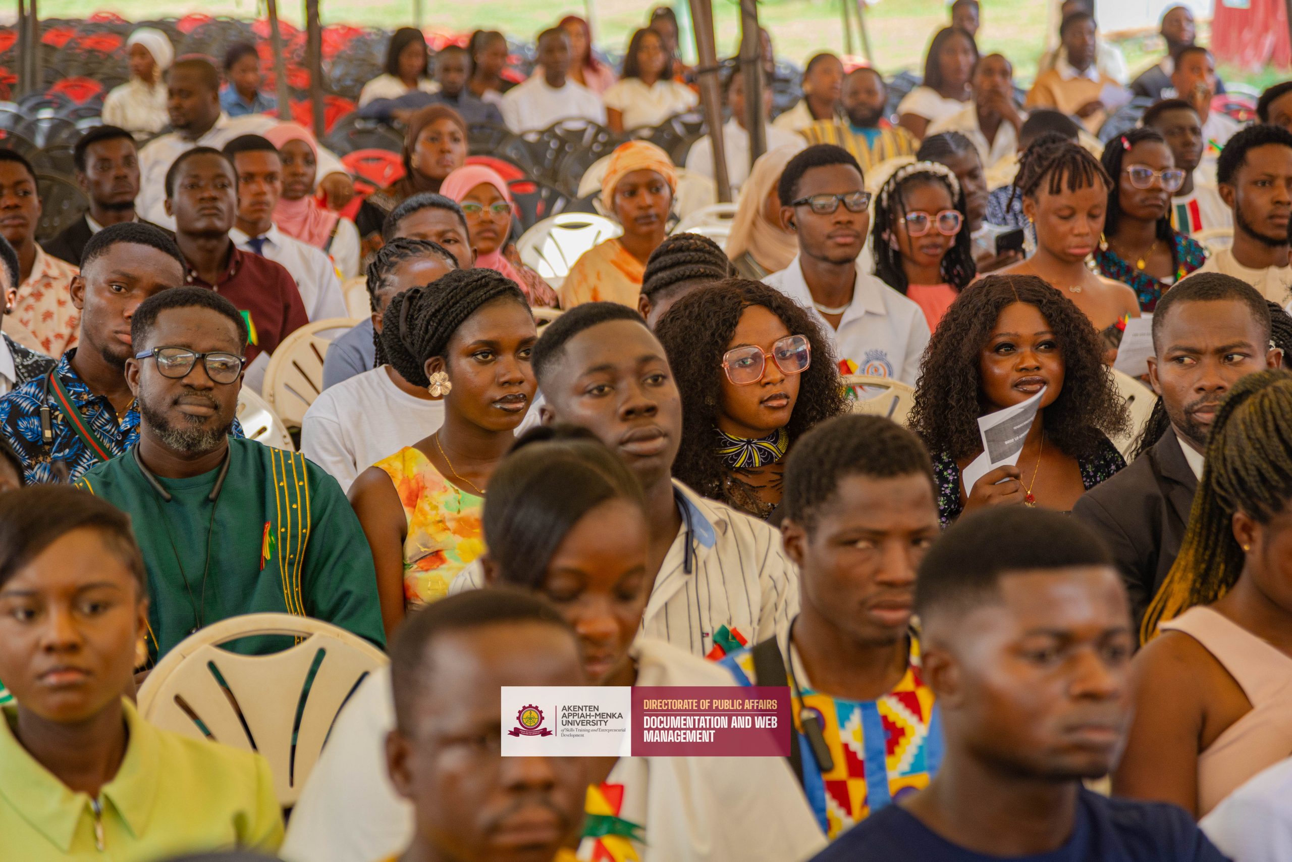 Matriculants in attendance